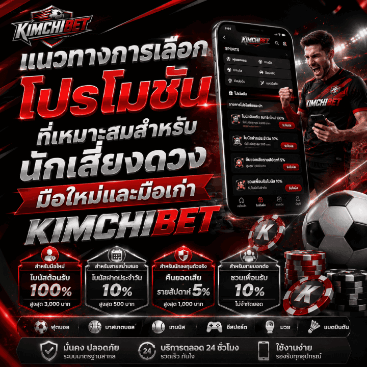 แนวทางการเลือกโปรโมชันที่เหมาะสมสำหรับนักเสี่ยงดวงมือใหม่